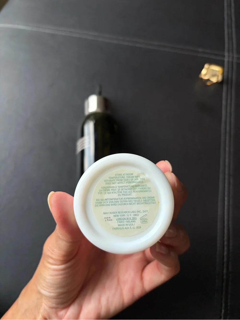 La Mer lamer bottle jar containers the concentrate & cream